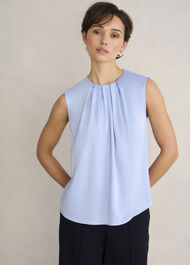 Rosanne Blouse, Lavender Blue, hi-res