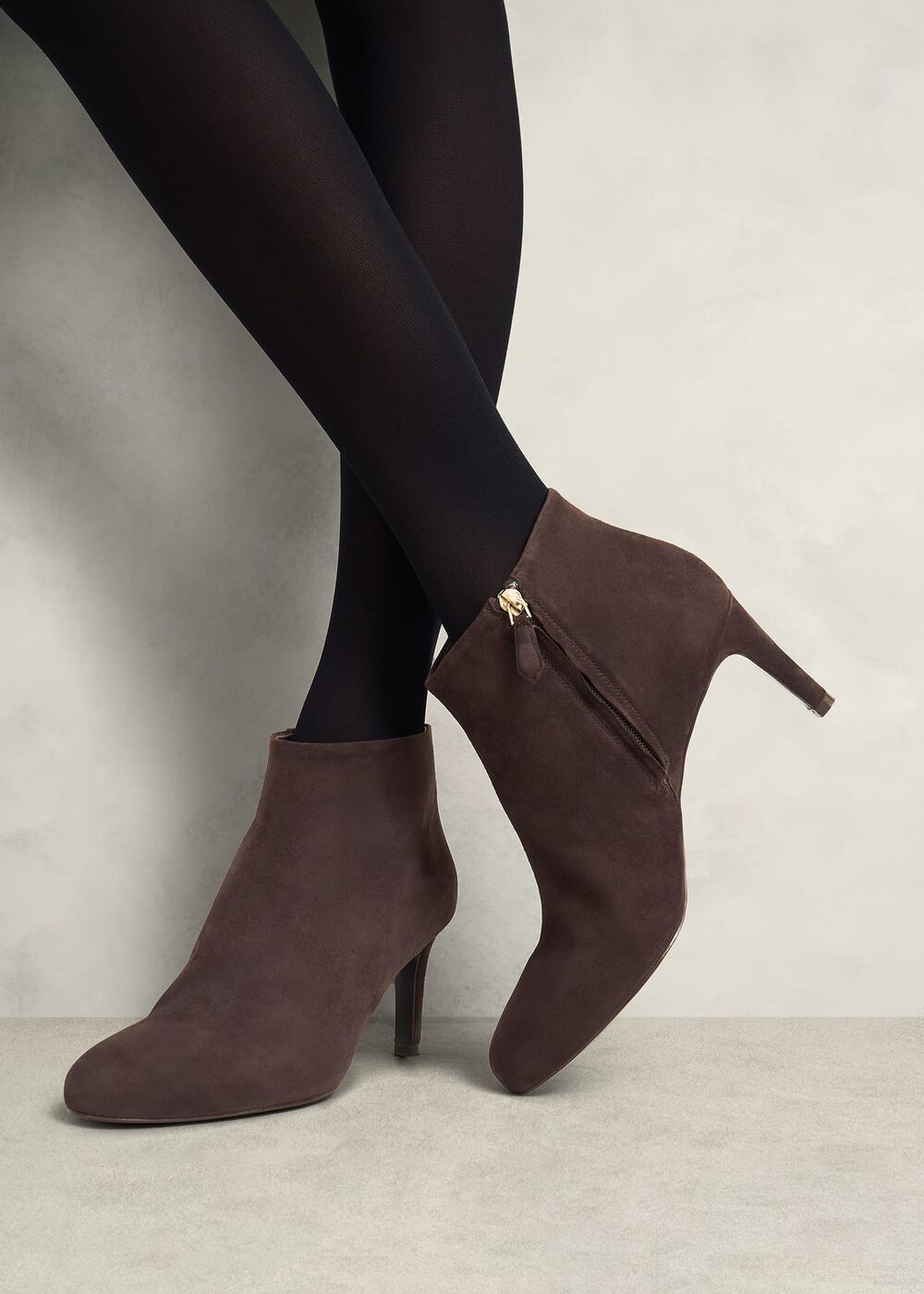 Lizzie Ankle Boots, Chocolate Brown, hi-res