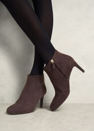 Lizzie Ankle Boots, Chocolate Brown, hi-res