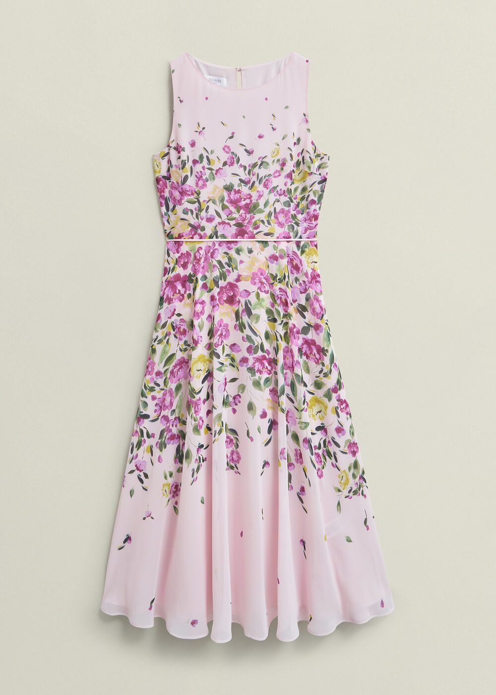 Petite Carly Dress, Pale Pink Multi, hi-res