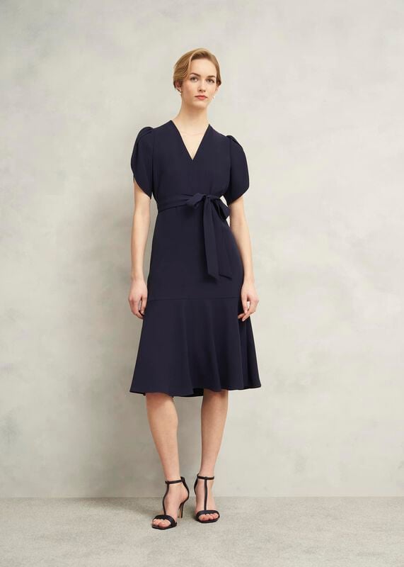 Pricilla Tie Midi Dress