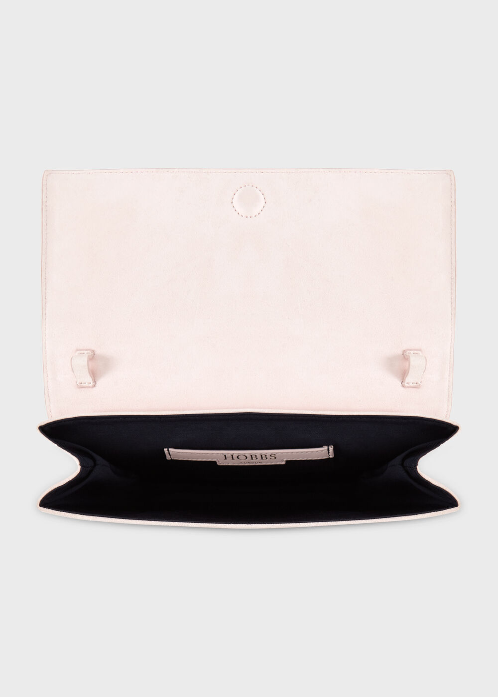 Renata Suede Clutch, Zinnia Pink, hi-res