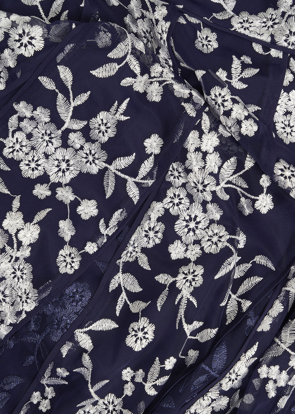 Quin Embroidered Dress, Midnight Ivory, hi-res