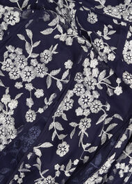 Quin Embroidered Dress, Midnight Ivory, hi-res