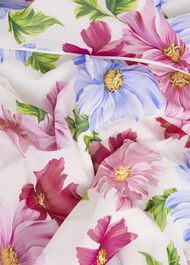 Petite Carly Dress, Ivory Multi, hi-res