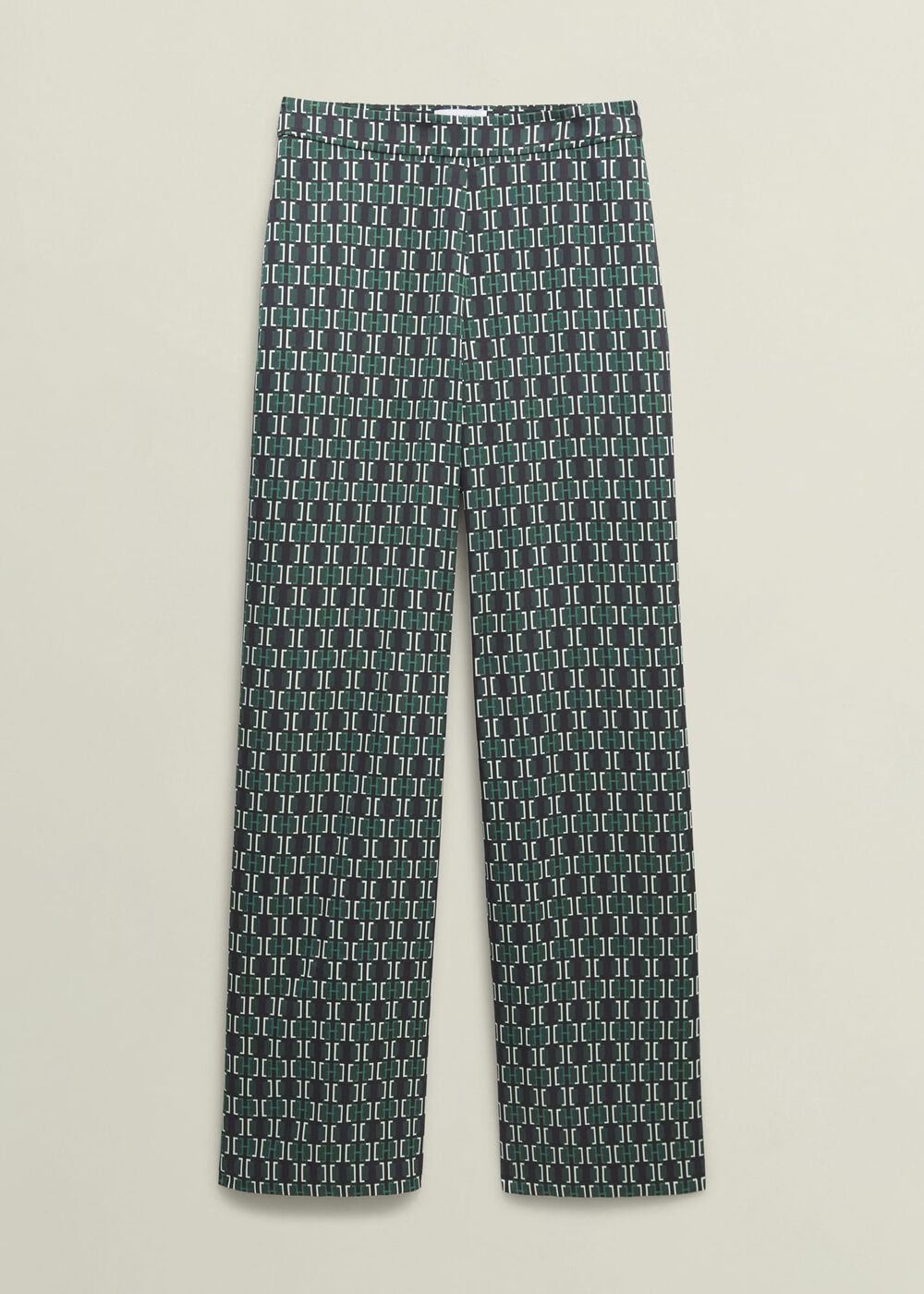 Finwell Satin Trousers, Multi, hi-res