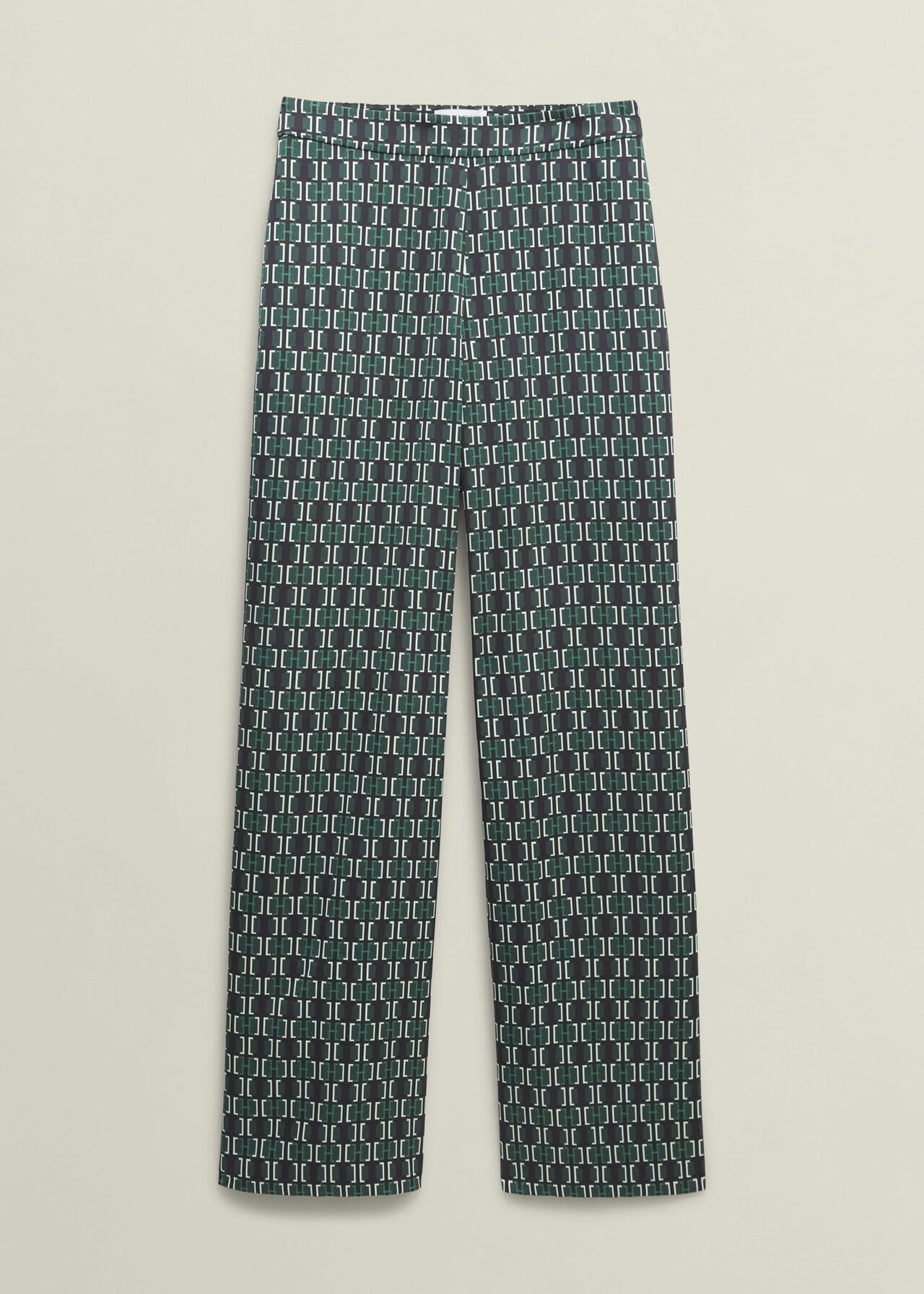 Finwell Satin Trousers, Multi, hi-res