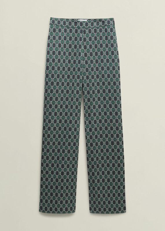 Finwell Satin Trousers