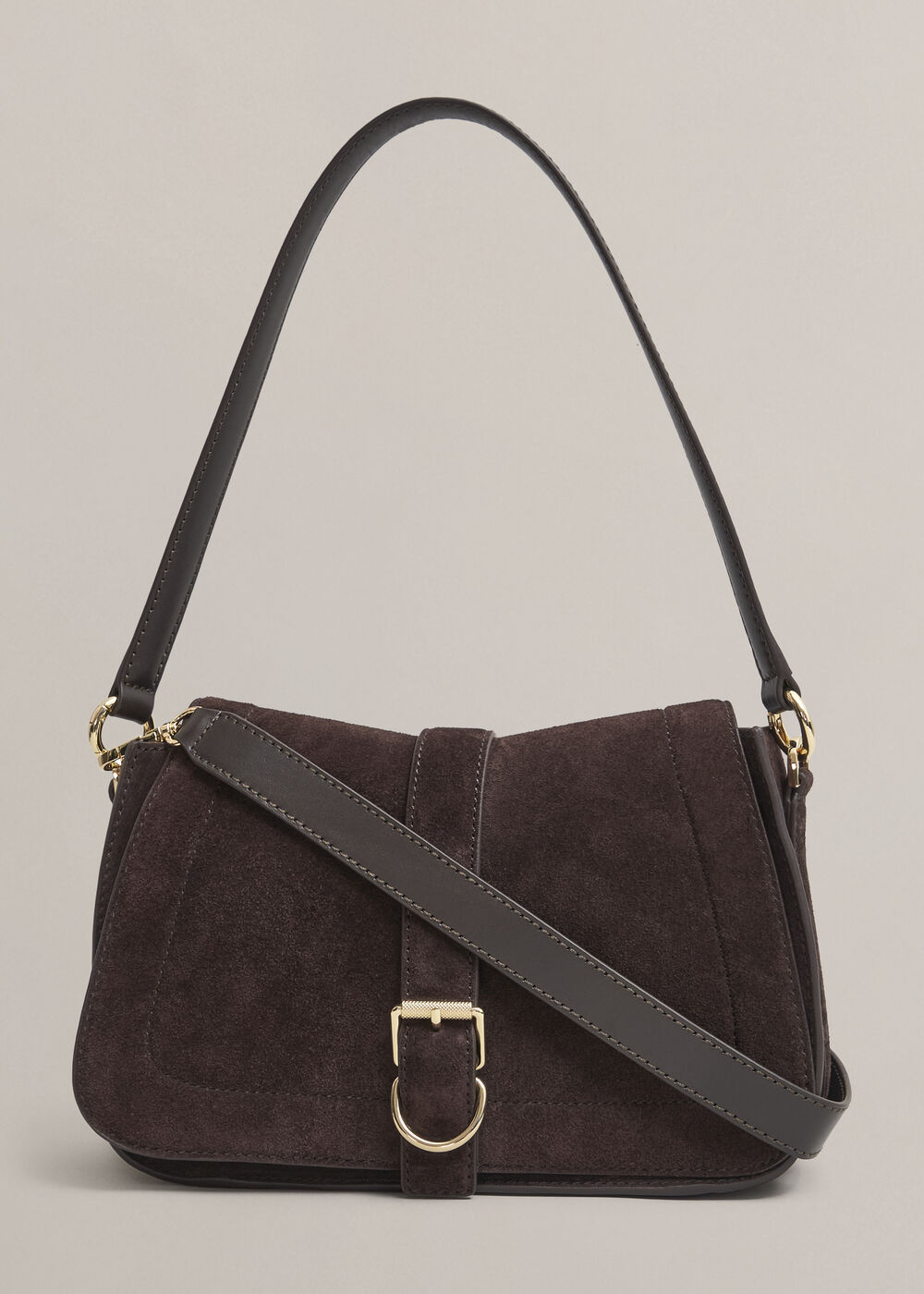 Wren Crossbody Bag, Chocolate Brown, hi-res