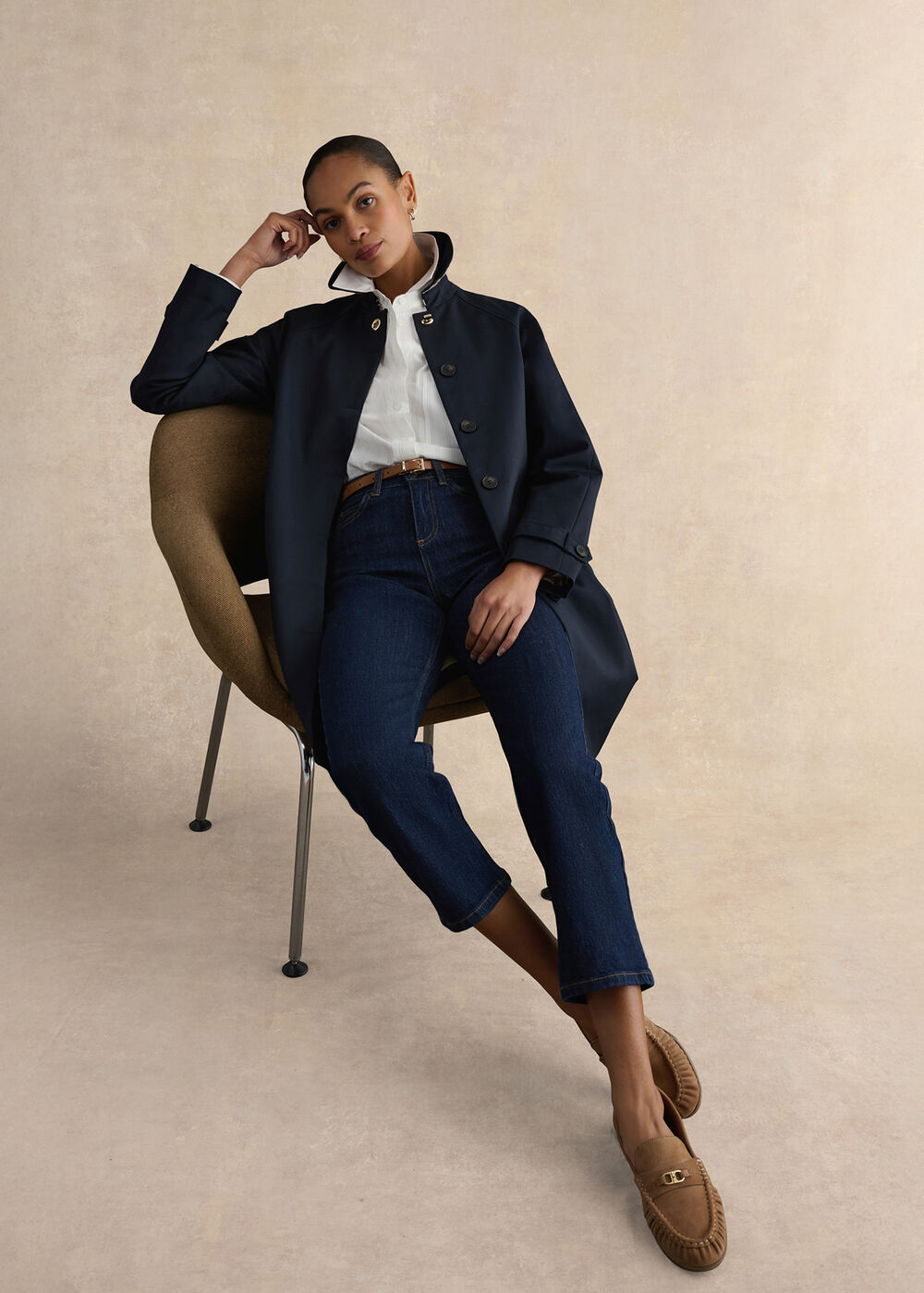 Shea Straight Jeans, Indigo, hi-res