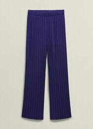 Orla Pleated Trousers, Rich Blue, hi-res