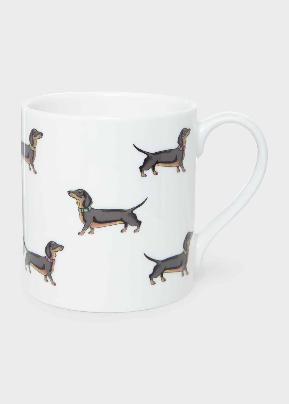 Sausage Dog Mug, White, hi-res