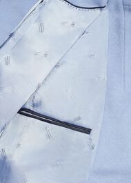 Cavendish Wool Coat, Pale Blue, hi-res