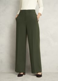 Neava Wide Pants, Yew Green, hi-res
