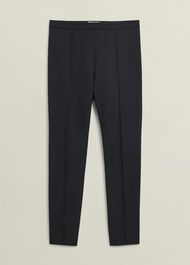 Lexi Slim Travel Pants, Black, hi-res