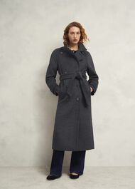 Peckworth Coat With Wool, Grey Multi, hi-res