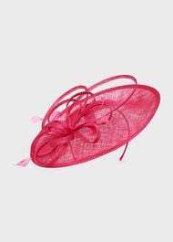 Freya Fascinator, Bright Pink, hi-res