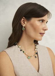 Amaya Earrings, Gold Multi, hi-res