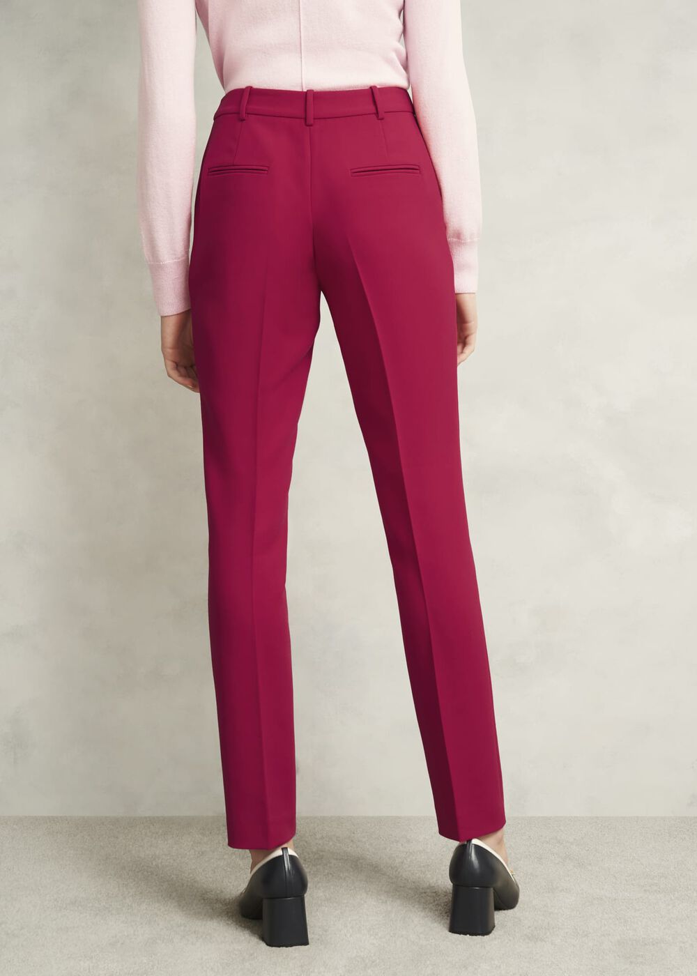 Petite Suki Tapered Pants, Hot Magenta, hi-res