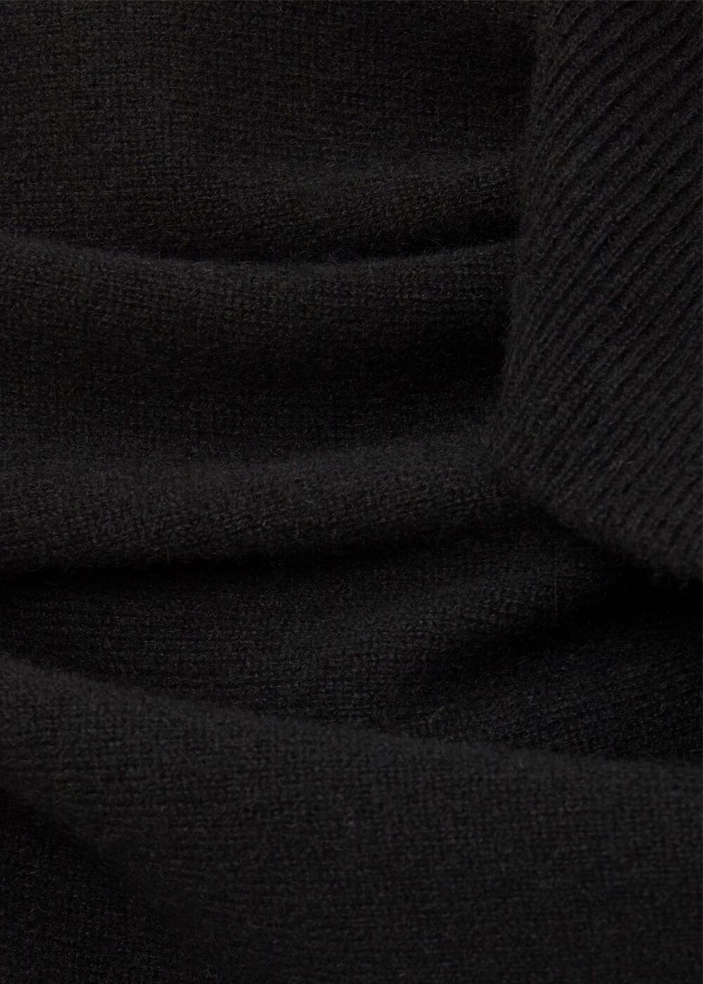 Dahlia Cashmere Sweater, Black, hi-res