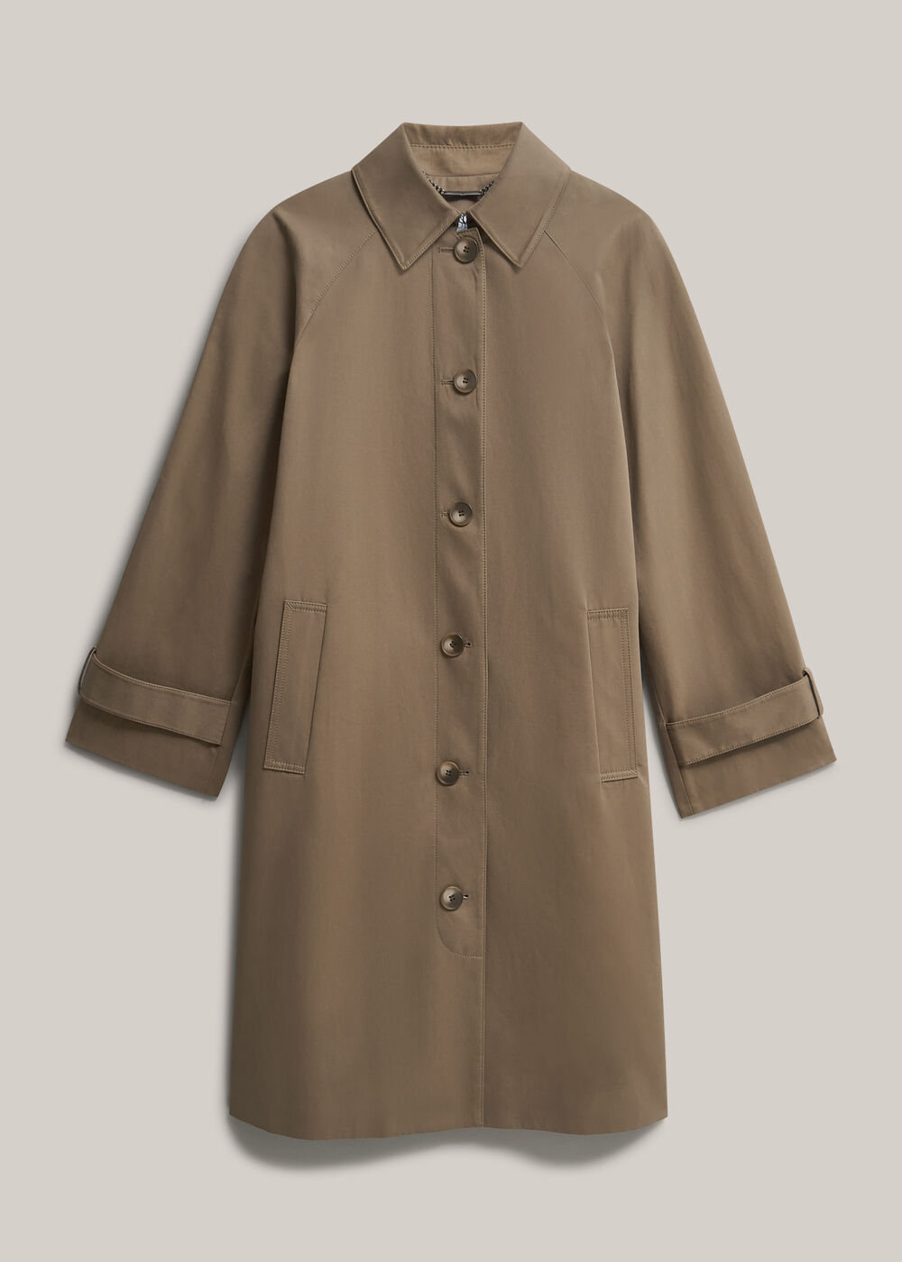 Lucy Shower Resistant Trench Coat, Mink Brown, hi-res