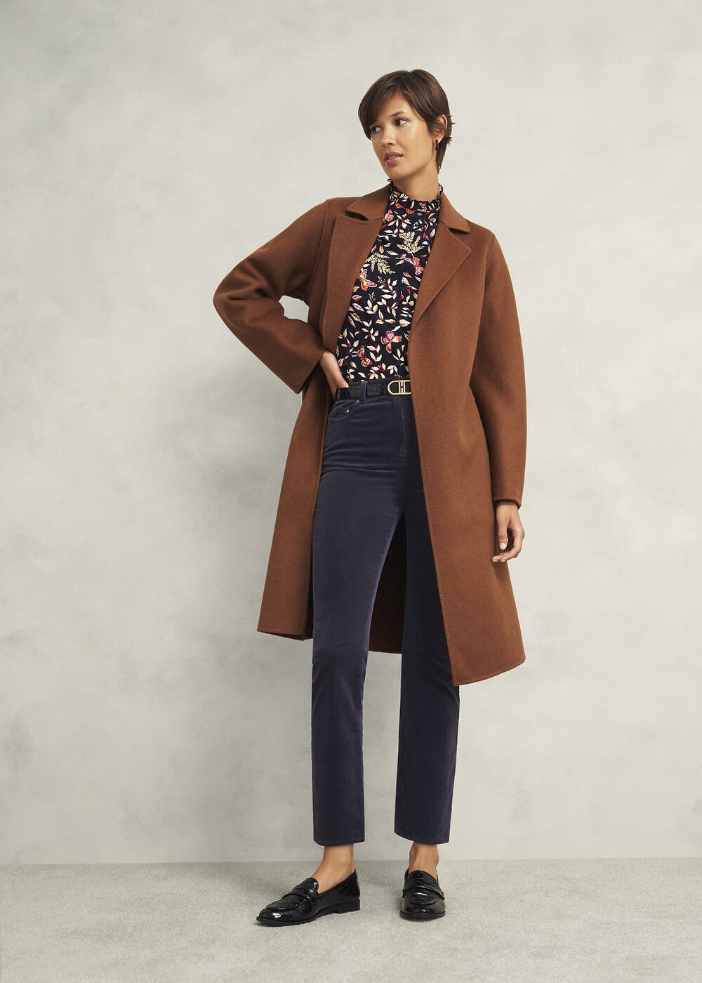 Hampstead Cord Pants, Navy, hi-res