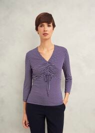 Simmy Printed Top, Purple Multi, hi-res