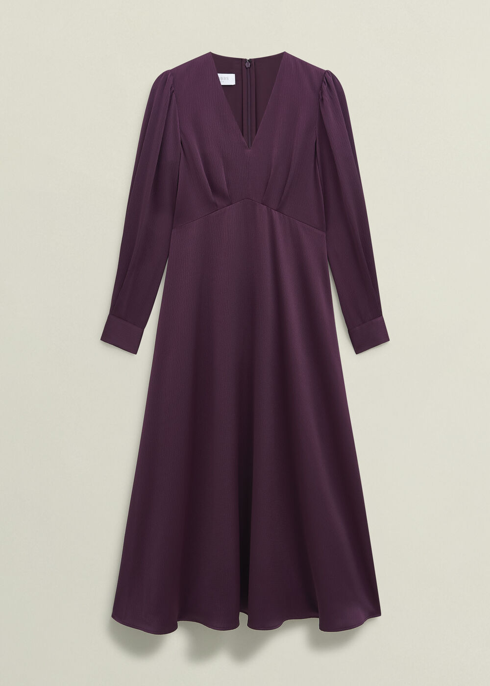 Anais Textured Satin Dress, Onyx Red, hi-res