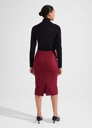 Daniella Wool Skirt, Pink Multi, hi-res