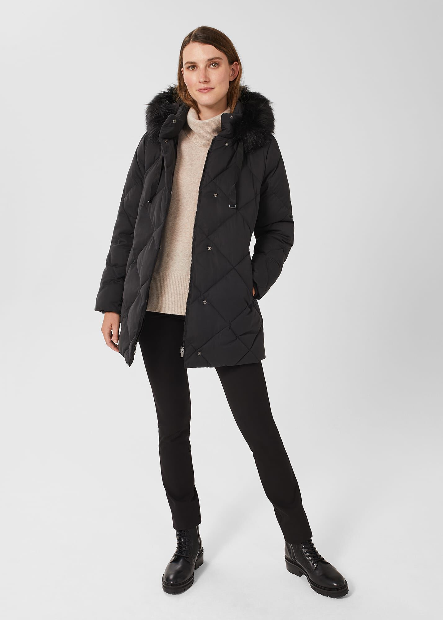 Loren Puffer Jacket With Hood |