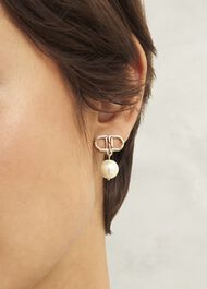 Bette Earrings, Gold, hi-res