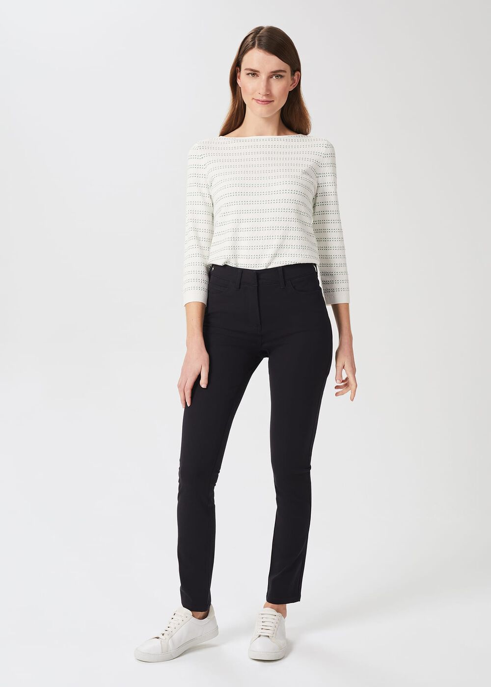 Amanda Jean With Stretch, Navy, hi-res