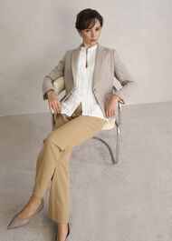 Dominica Blouse, True Ivory, hi-res