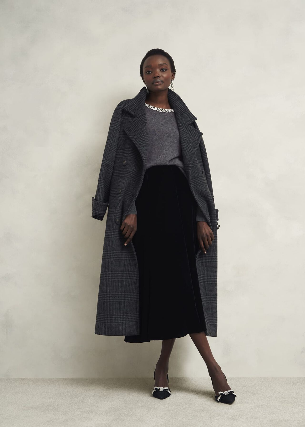 Sherry Jumper With Cashmere, Charcoal Grey, hi-res