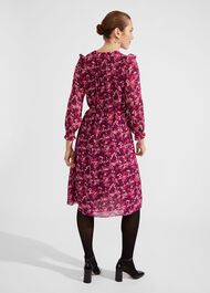 Petite Elaina Dress, Purple Multi, hi-res