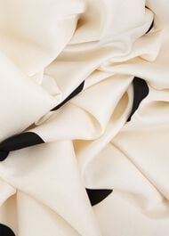 Mia Spot Dress, Cream Black, hi-res