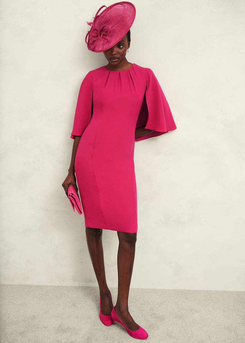 Rhiannon Dress, Zinnia Pink, hi-res