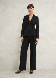 Casey Trousers With Wool, Black, hi-res