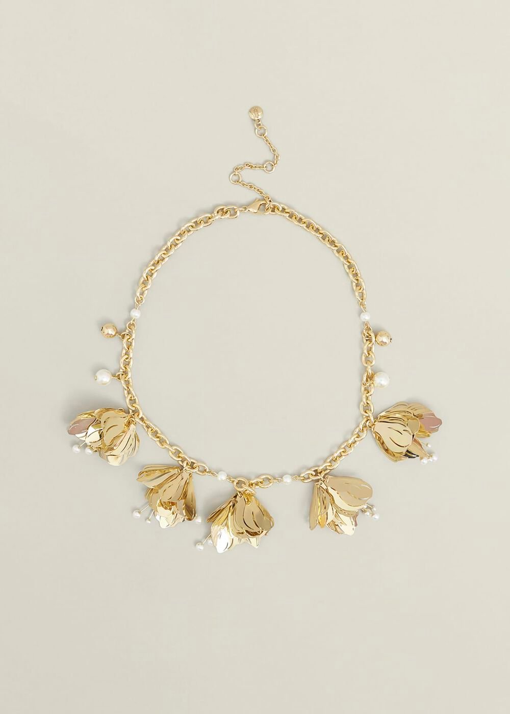 Elisa Necklace, Gold, hi-res
