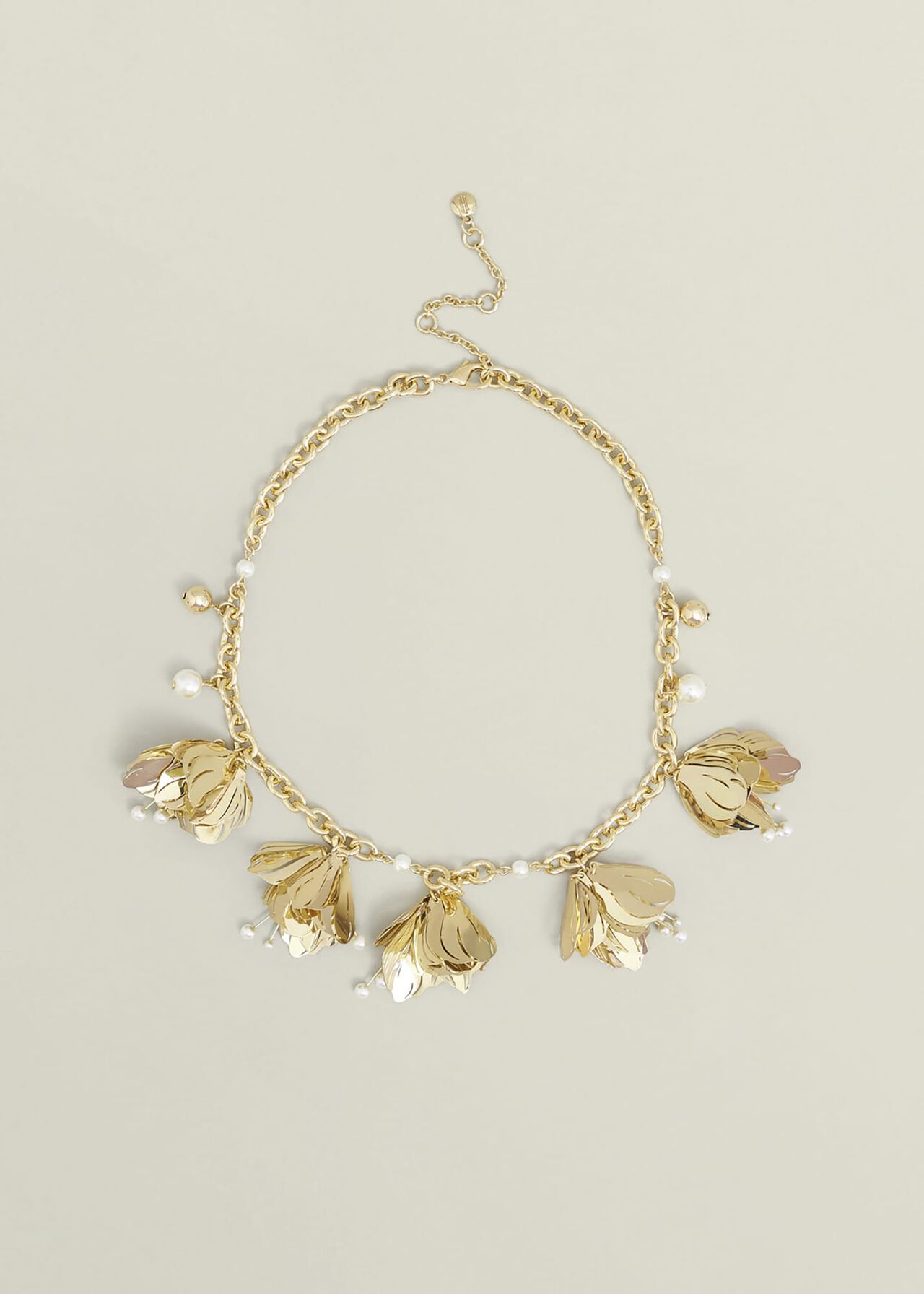 Elisa Necklace, Gold, hi-res