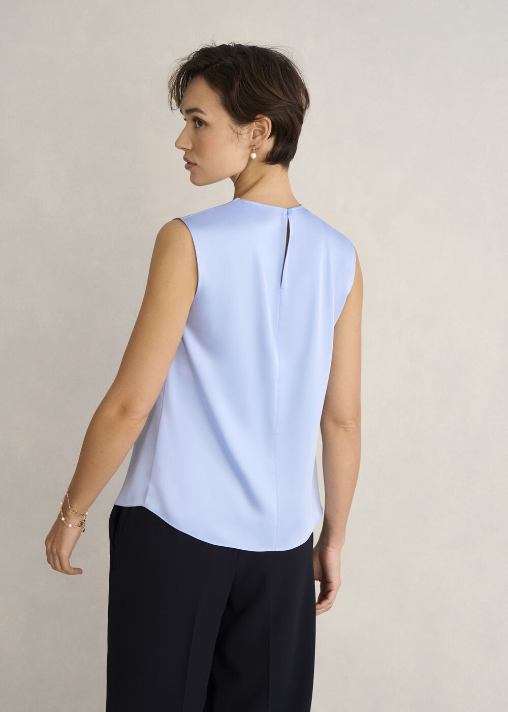 Rosanne Blouse, Lavender Blue, hi-res
