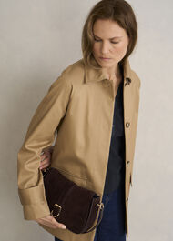 Lennox Ribbed Shirt, Hobbs Navy, hi-res