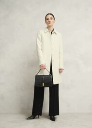 Saffie Coat, Ivory, hi-res