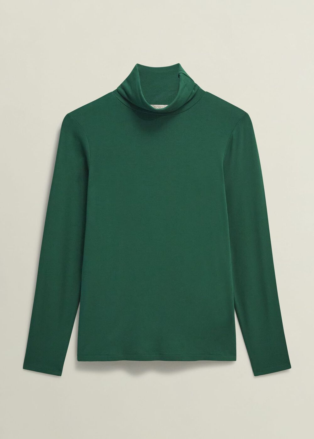 Mischa Roll Neck Top, Agate Green, hi-res