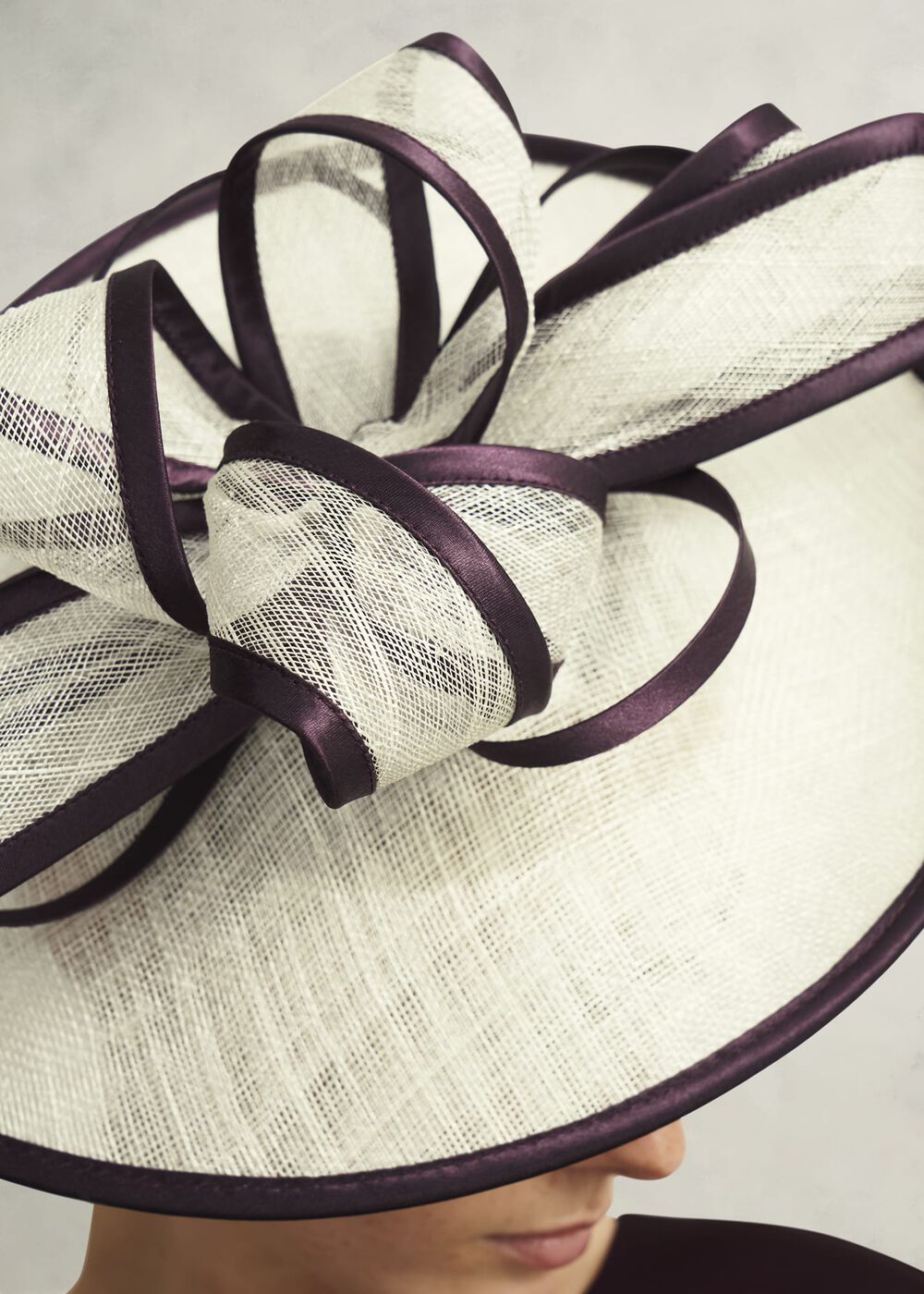 Chloe Fascinator, Buttercream Red, hi-res