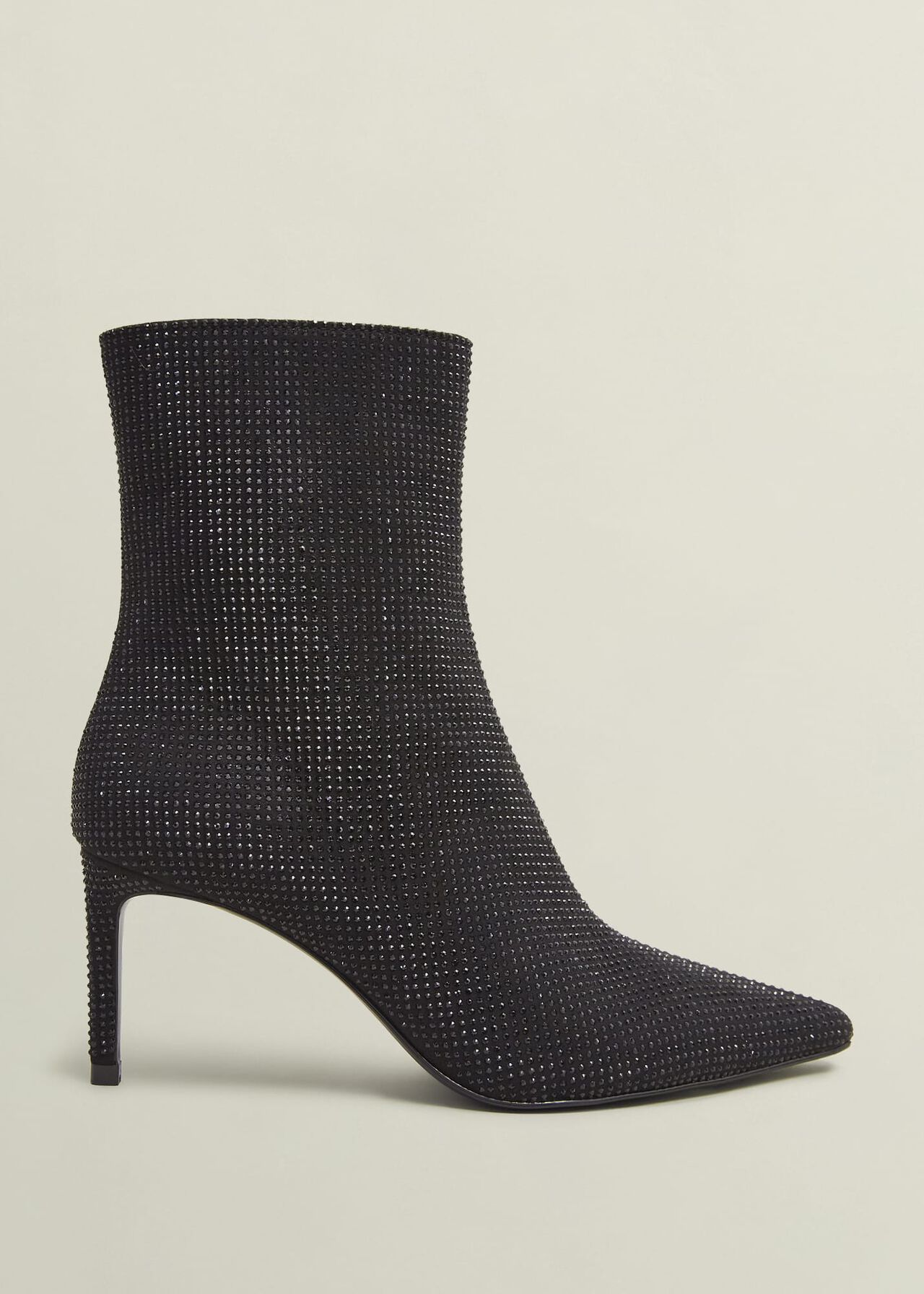 Cassia Ankle Boots, Black, hi-res