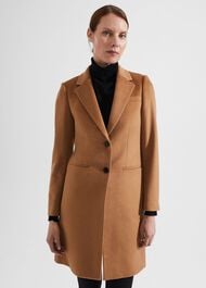 Tilda Wool Coat, Classic Camel, hi-res