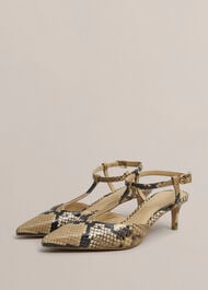 Maddison T-Bar Courts, Snakeskin, hi-res