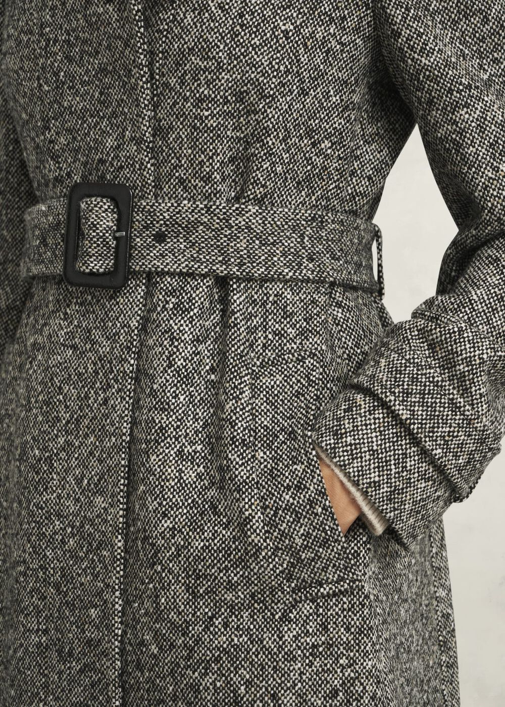 Wendy Coat, Black Ivory, hi-res