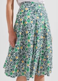 Melina Skirt, White Multi, hi-res
